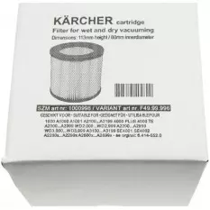 Cartouche filtrante compatible Karcher eau et poussières A2000 à A2999