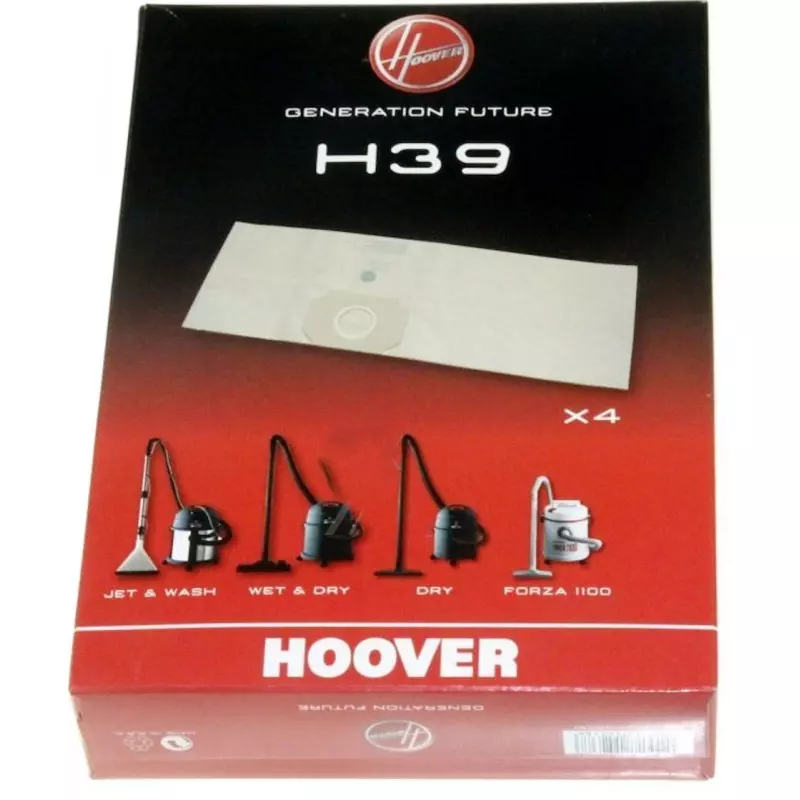 Sac aspirateur Hoover Aqua Plus Elect 1200 à S4494, H39, H45