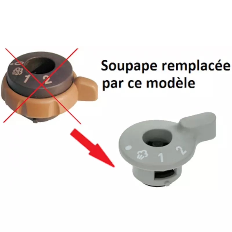 Soupape autocuiseur ovale clipsovale Seb /Tefal