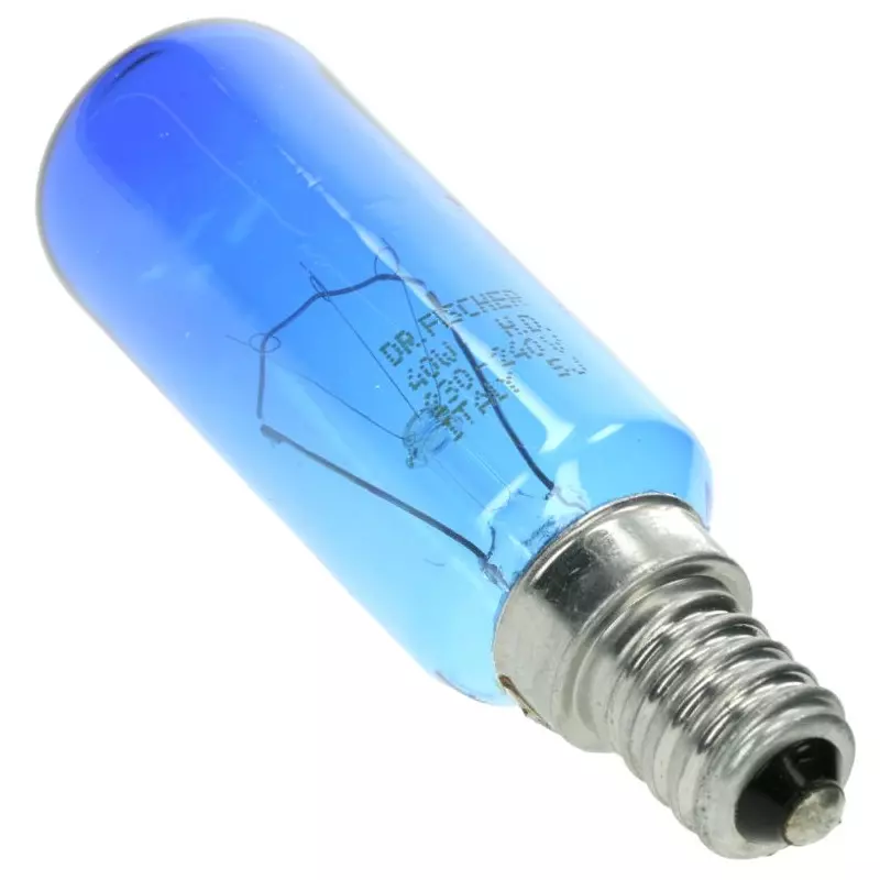 Ampoule bleu de réfrigérateur / congélateur 40 Watts - Culot E14