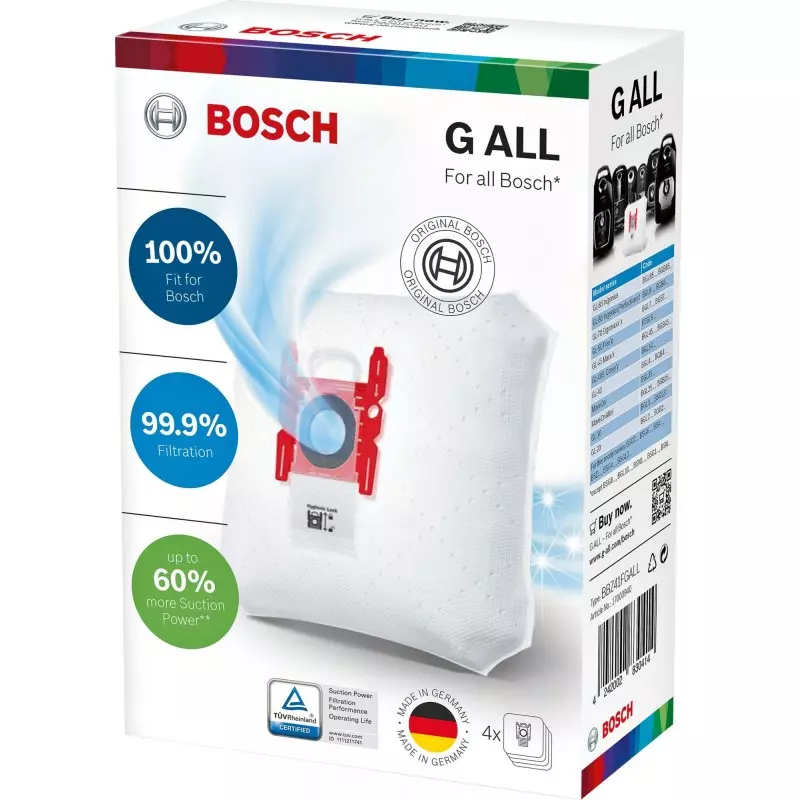 Sac aspirateur Bosch GL20.., GL30..