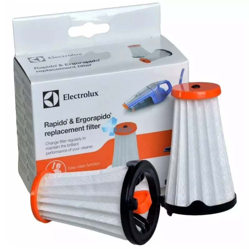 Boite de 2 filtres aspirateur Electrolux ErgoRapido & Rapido