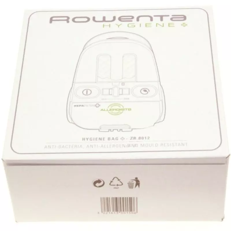 Boîte de 4 sacs d'hygiène + Silence Force pour aspirateur Rowenta