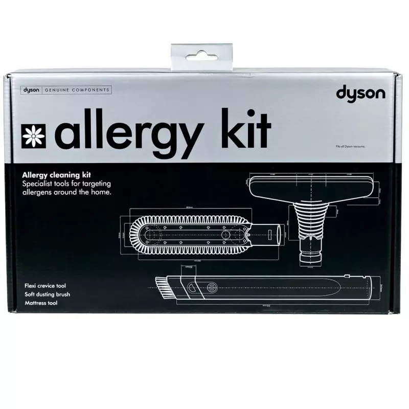 Set accessoires brosses aspirateur Allergy DYSON