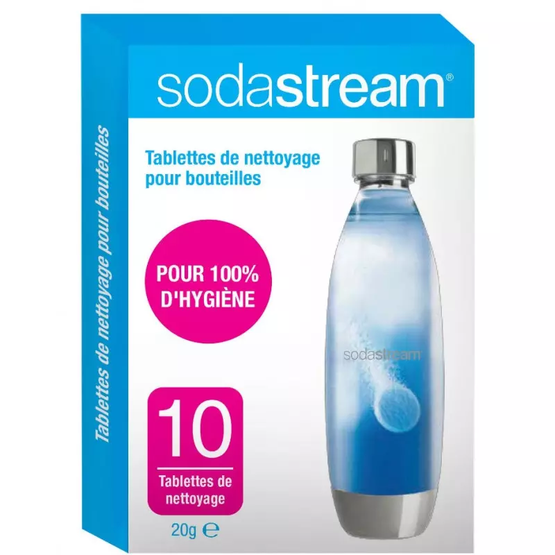 tablettes nettoyage sodastream