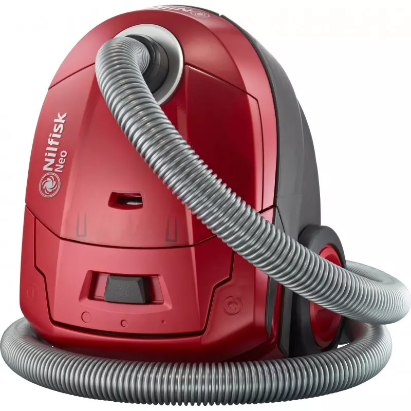 Aspirateur Nilfisk avec sac Neo Power rouge 750 Watts