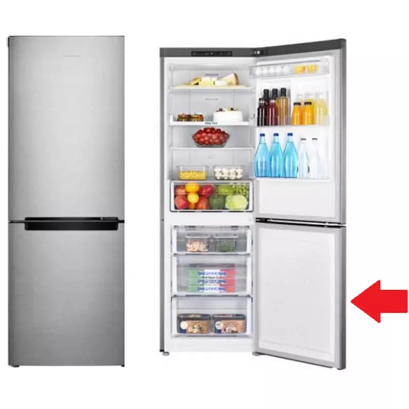 Porte basse du réfrigérateur congélateur Samsung RB29HSR3DSA