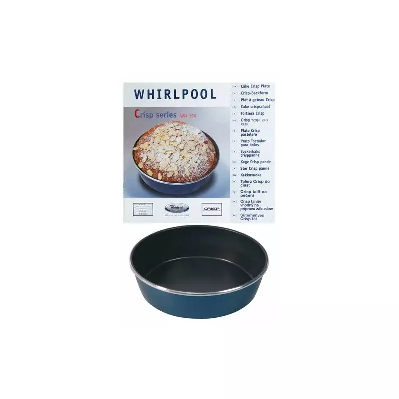 MOULE CRISP 19 CM AVM190 POUR MICRO-ONDES WHIRLPOOL