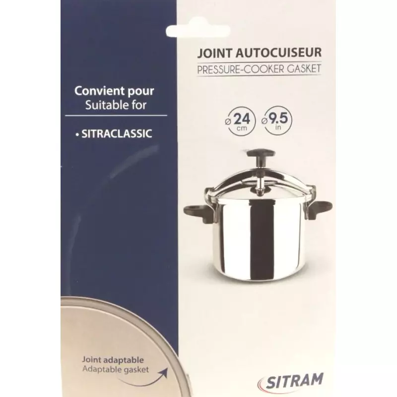 Joint autocuiseur Sitram SitraSpeedo, SitraShark, SitraPro en 4 /6 /8 /10  /13 Litres