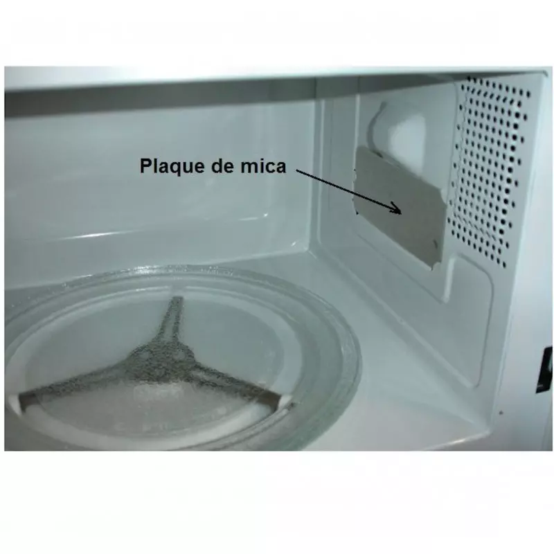 Comment changer la plaque mica d'un micro-ondes ? - TUTO