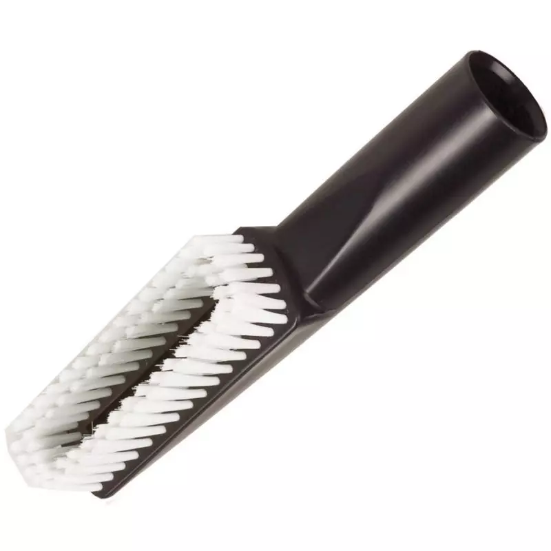 Brosse aspirateur extra-plate adaptable pour passer sous les meubles