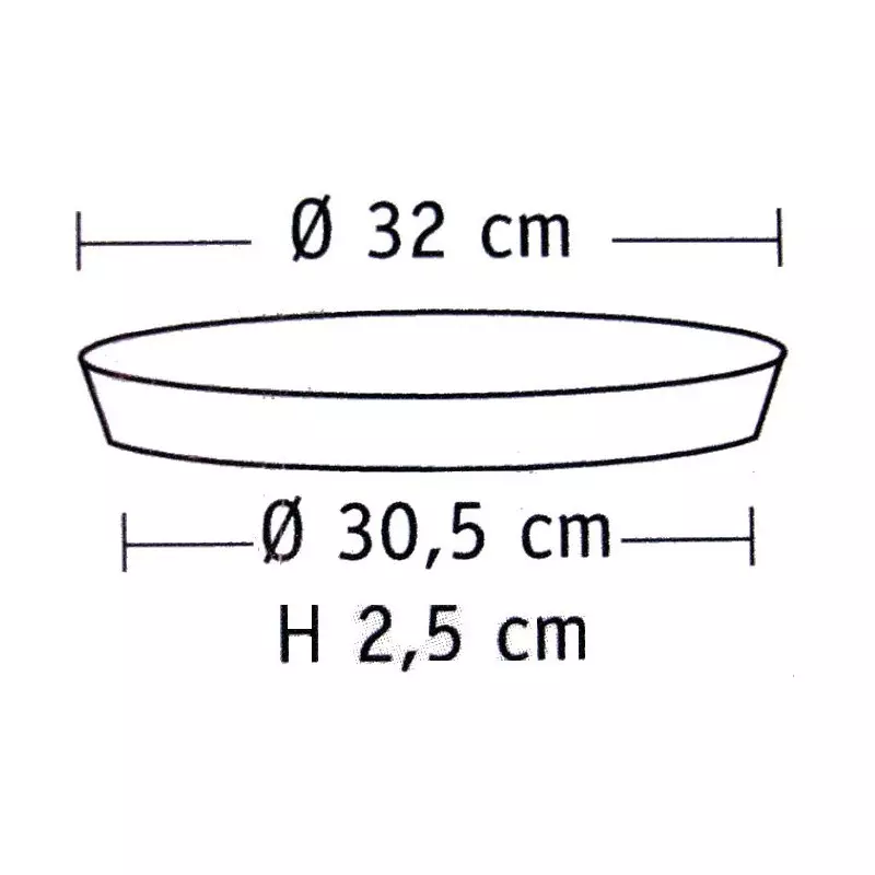 Plat CRISP Diam 27,5cm - Pièces Micro-ondes