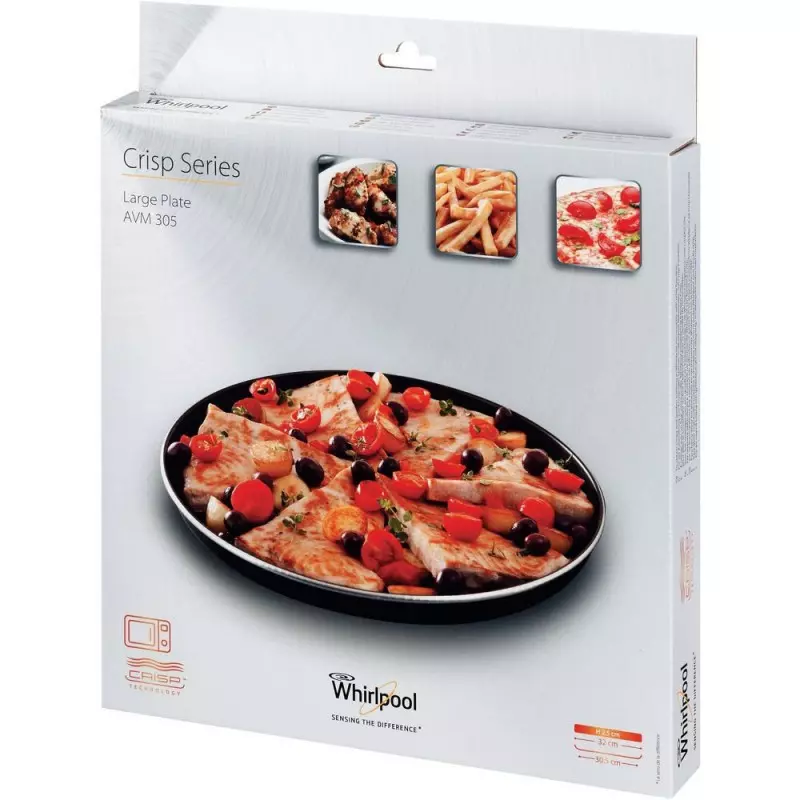 Whirlpool - plat Crisp pour micro-ondes