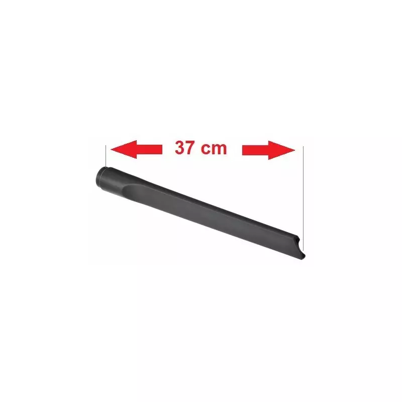 Très long suceur de plinthe de 37 cm pour tube aspirateur de diam