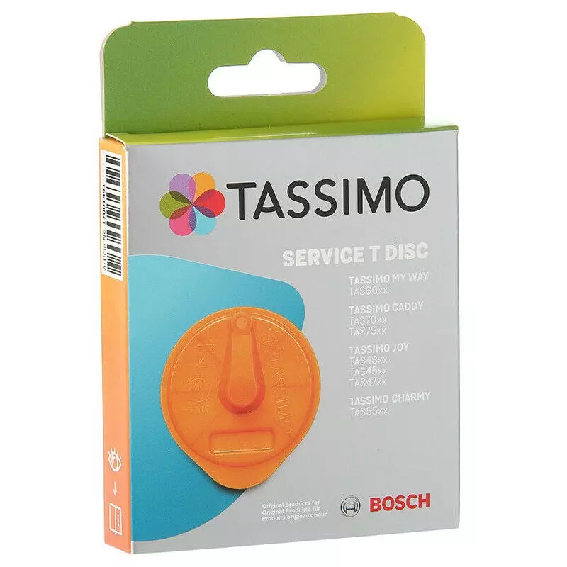 DL-pro Disque de nettoyage TDisc orange pour Bosch Tassimo MyWay Caddy Charmy Joy 576837 17001491 TAS60xx TAS70xx TAS43xx TAS45xx TAS47xx TAS55xx 