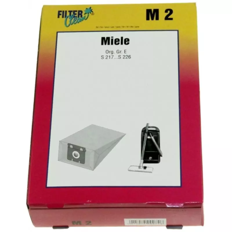 Sac Lettre E compatible Miele S217, S218, S224 à S233