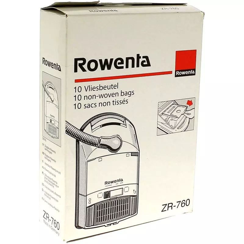 Sac papier aspirateur Rowenta Ambia RS170 , Extrem RS520, , Swing,  Kingo, Premio