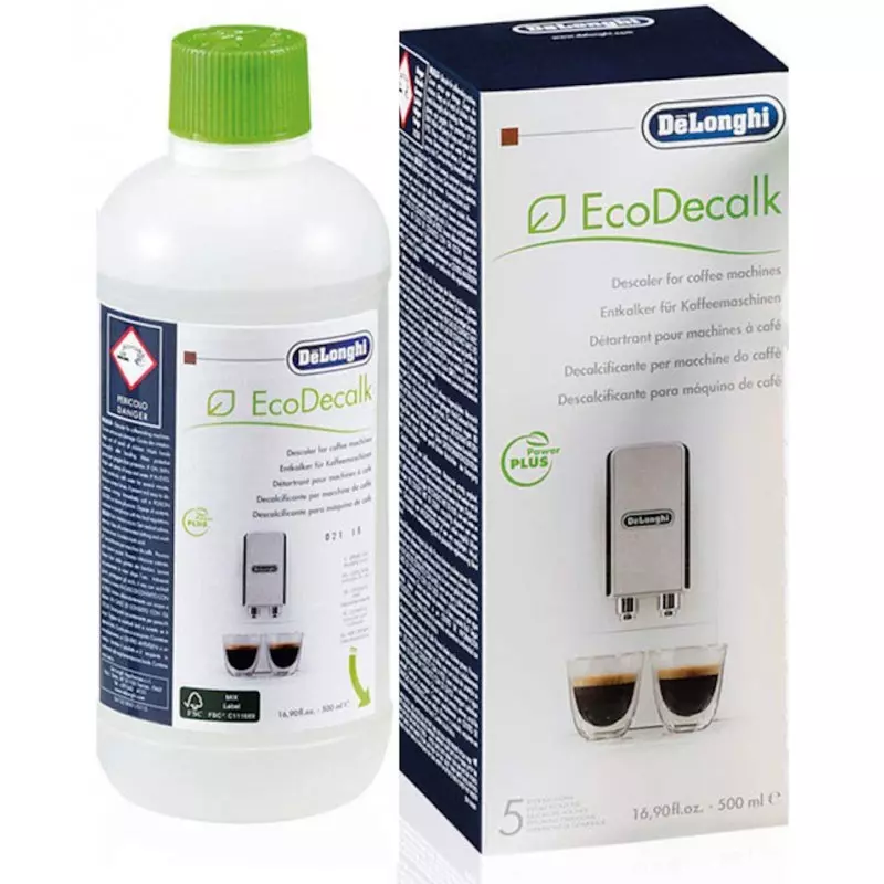 Nettoyant et détartrant pour cafetière Delonghi pour cafetière ECODECALK  2x100ML DLSC200 - Détartrant ECODECALK DLSC200