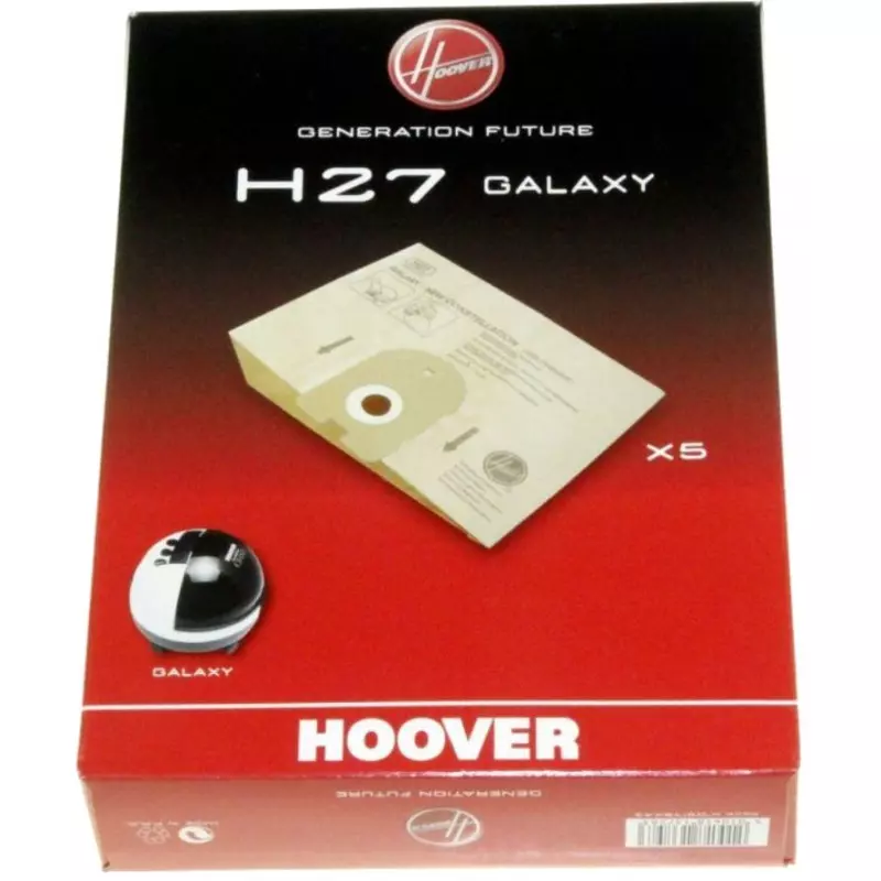 Sac aspirateur Hoover H27 Galaxy, Constellation, SC222 à SC228