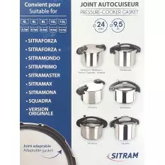 joint autocuiseur sitram,Joint Cocotte Minute,Silikondichtung Topf 24,Joint  De Pot De Pression,Anneau D'Étanchéité  Basic Pot,Wmf Anneau  D'Étanchéité 24 Cm Anneau D'Étanchéité En Silicone Transp : :  Cuisine et Maison