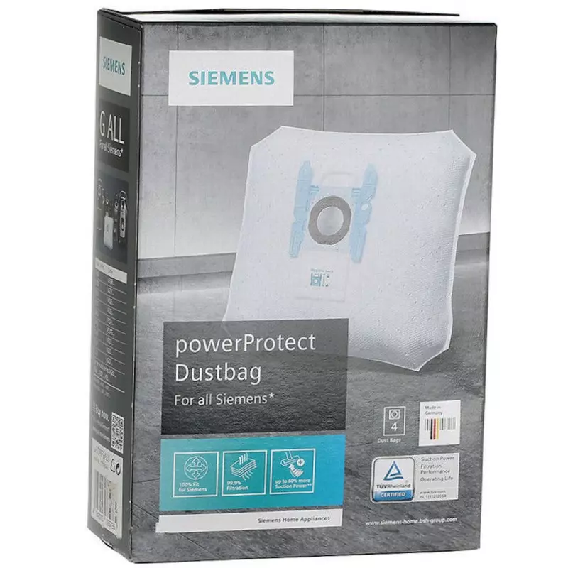 Pack Sacs Aspirateur Bosch PowerProtect Type G ALL