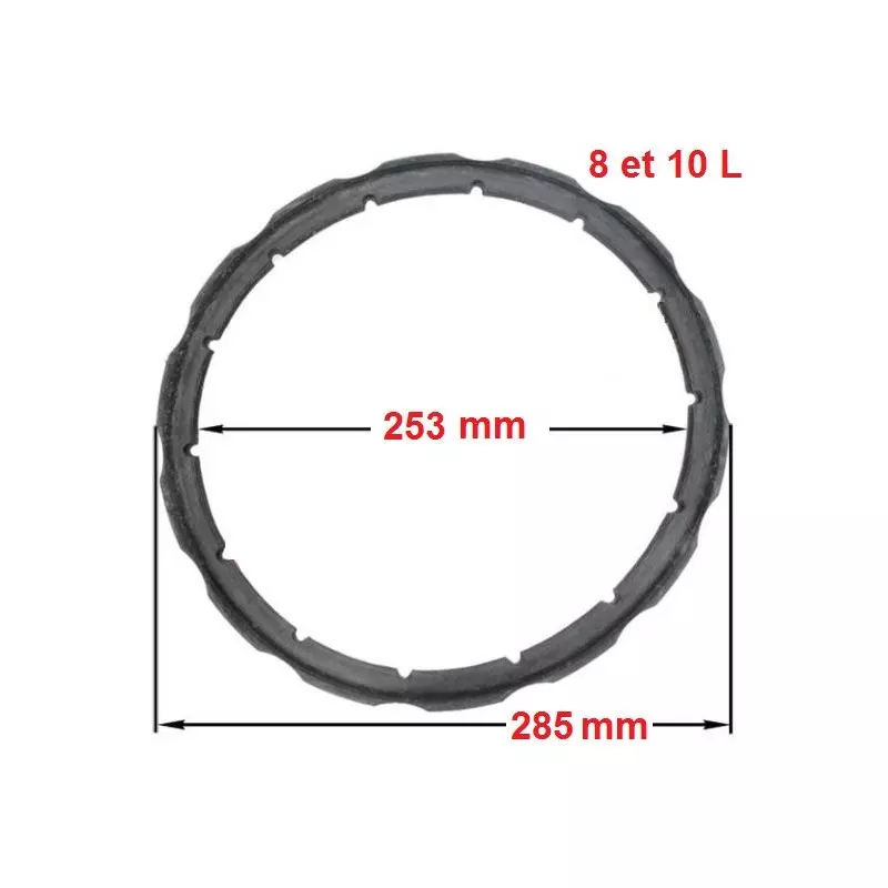 Joint SEB pour 8L et 10L diam 253mm 792237