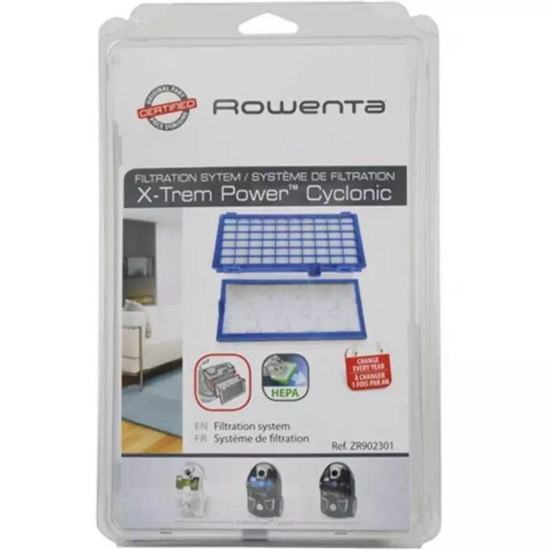 Vhbw Filtre pré-moteur compatible avec Rowenta X-Trem Power Cyclonic  RO6954EA, RO6962EA aspirateur - Filtre de protection du moteur, nettoyable