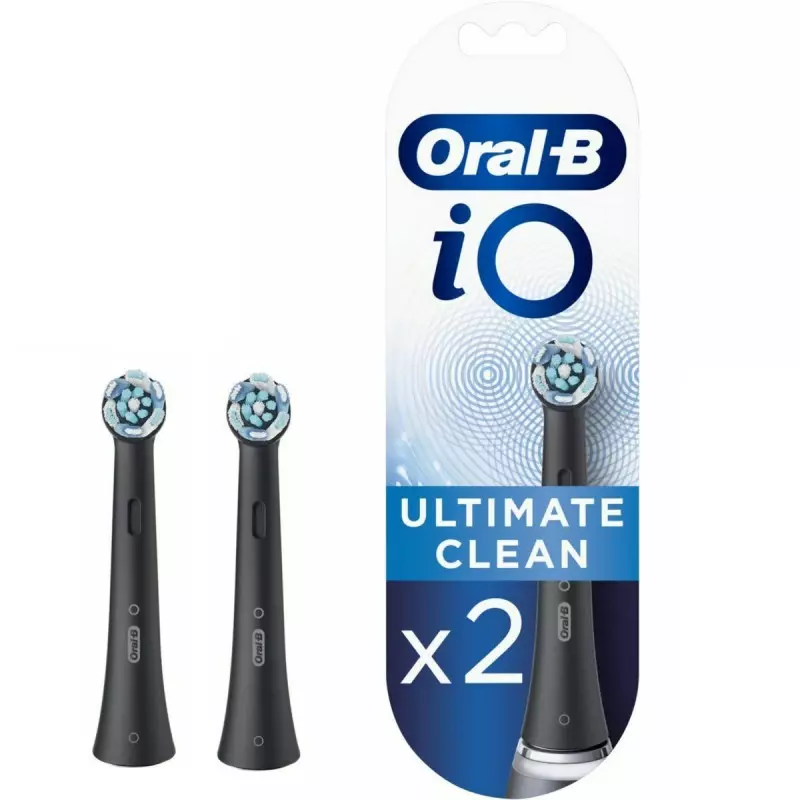 Brossettes dentaires Oral-B IO Ultimate black - Blister de 2