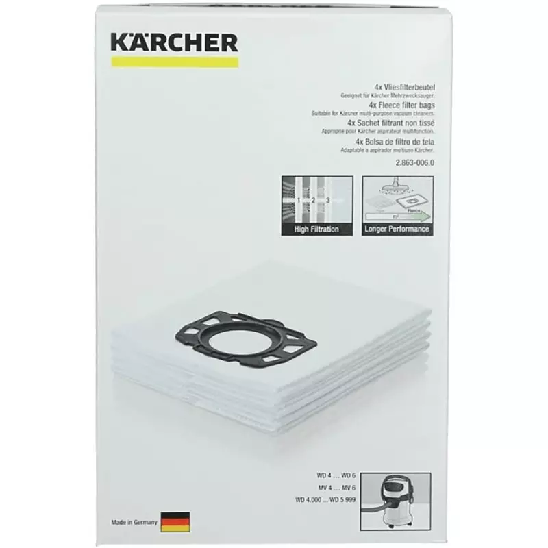 Sac aspirateur bidon Karcher A2200 à A2290 / 3000 Plus, SE4001