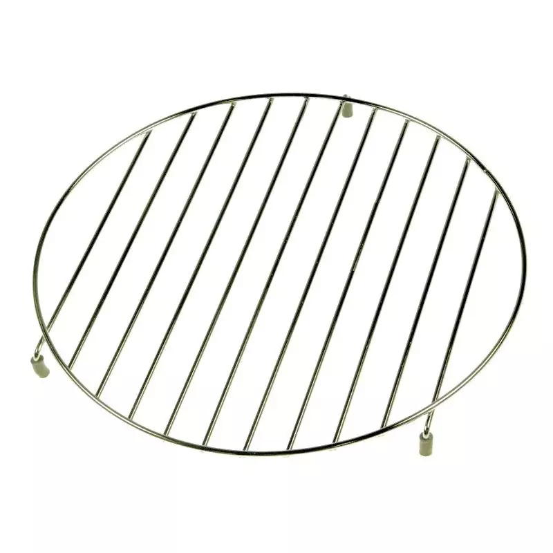 YUGN Grille De Four Ronde Inox - Grille Micro Ondes Ronde - Grille De Four  - Grille De