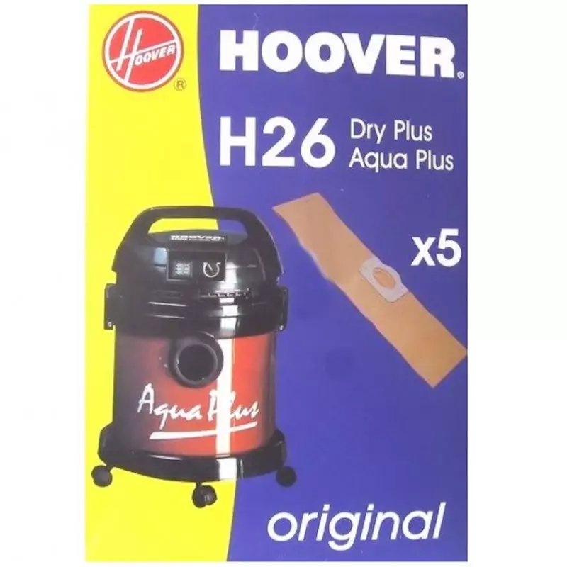 Sac aspirateur H26 Hoover Aqua Plus, DryPlus S4434