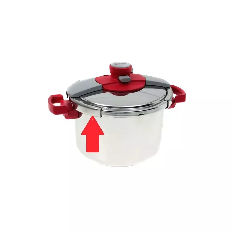 Volant / bouton de serrage vert seb pour cocotte minute inox 8l