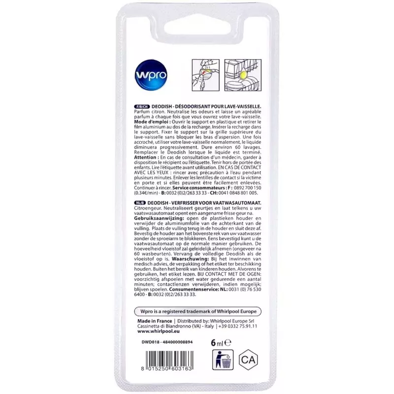 DESODORISANT LAVE-VAISSELLE CITRON