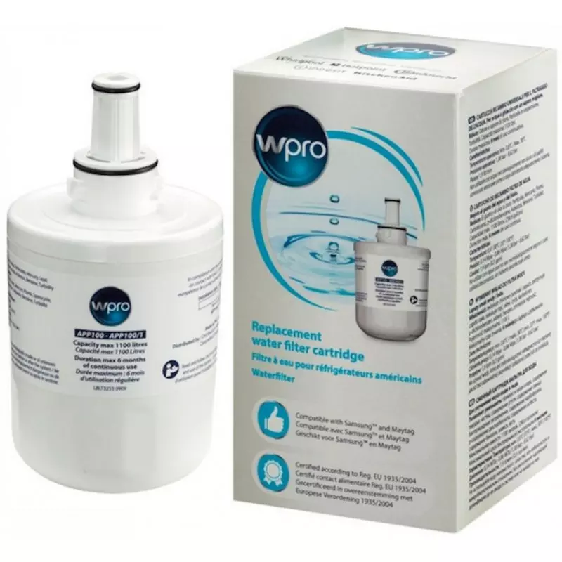 Wpro - Filtre à eau WPRO à eau interne - pour frigo US Whirlpool
