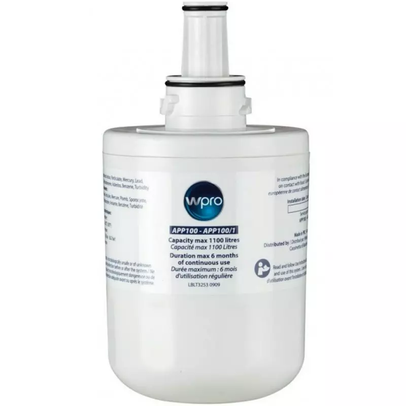 Filtre à eau WPro compatible Aqua-Pure Plus réfrigérateur