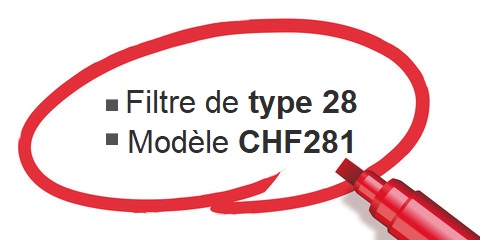 FixPart - Filtre à charbon Elica F00208S hotte aspirante