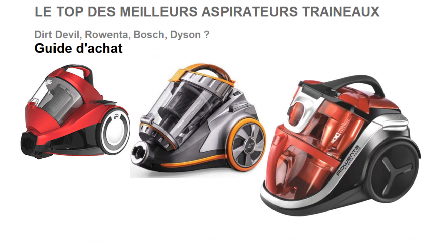 Moins de 40 euros pour cet aspirateur sans sac puissant qui